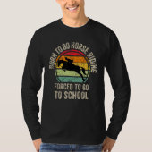 Cool Horse riding Graphic for Son Equestrianism T-shirt (Voorkant)