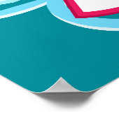 Cool Horse Surfer Poster (Hoek)