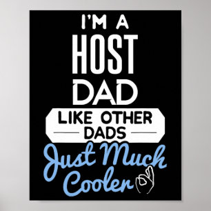 Cool Host Papa Vaders Day Gift Poster
