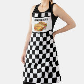 Cool hotdog toevoegen Bedrijfsnaam controleren Schort (Insitu)