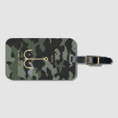 COOL HOUDT IT REEL VIST VADERDAG CAMO BAGAGELABEL (Voorkant (horizontaal))