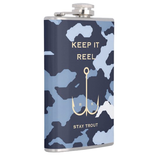 COOL HOUDT IT REEL VIST VADERDAG CAMO HEUPFLES (Rechts)