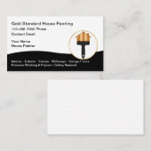 Cool House Painter Modern Visitekaartje (Voorkant / Achterkant)