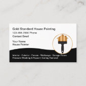 Cool House Painter Modern Visitekaartje (Voorkant)