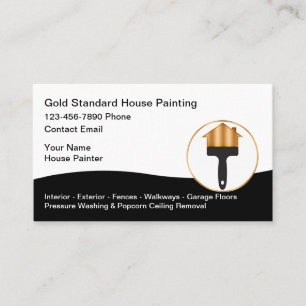 Cool House Painter Modern Visitekaartje