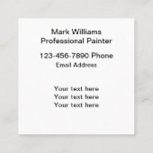 Cool House Painter Visitekaartjes (Achterkant)