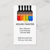 Cool House Painter Visitekaartjes Design Sjabloon (Voorkant)