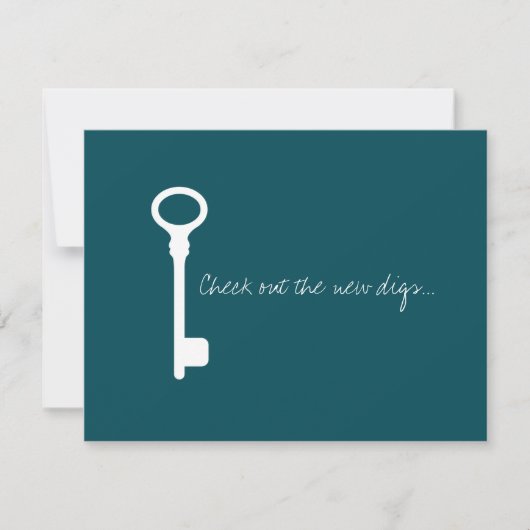 Cool Housewarming Party Invite Kaart (Voorkant)