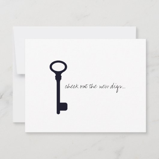 Cool Housewarming Party Invite Kaart (Voorkant)