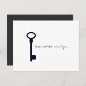 Cool Housewarming Party Invite Kaart (Voorkant / Achterkant)