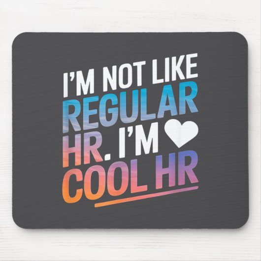 Cool Hr Funny Hr Office Quote Human Resources  Muismat (Voorkant)