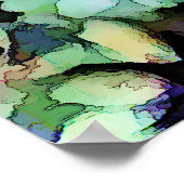 Cool Hued Burro's Tails in the Hot Desert Poster (Hoek)