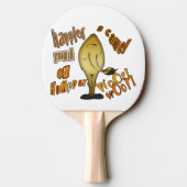 Cool Humpday Camel met tinten Tafeltennisbatje (Achterkant)