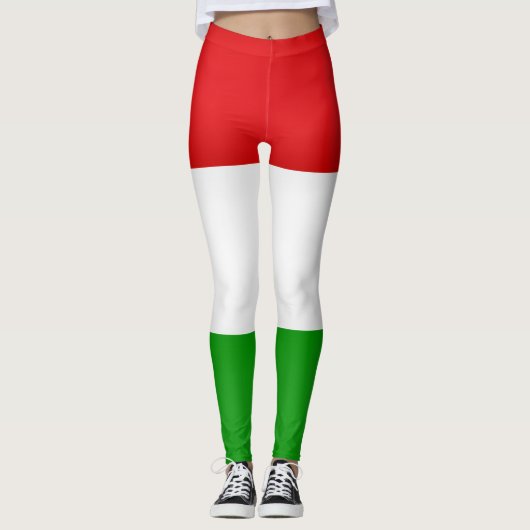 Cool Hungary vlag-Mode Leggings (Voorkant)