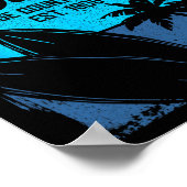 Cool Huntington Beach Surfcompetities Mannen Vrouw Poster (Hoek)