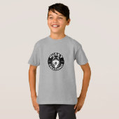 Cool Husky Dog Logo T-shirt (Voorkant volledig)