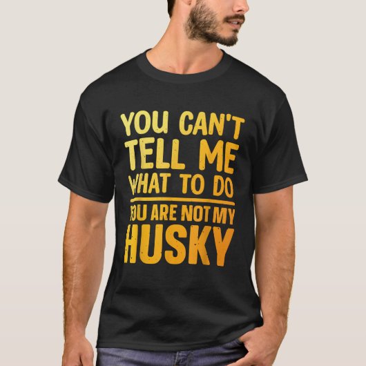 Cool Husky Gift Husky Lover Accessories Stuff Unis T-shirt (Voorkant)