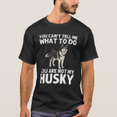 Cool Husky Gift Husky Lover Accessories Stuff Unis T-shirt (Voorkant)