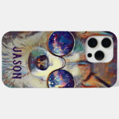Cool Huskydog in Zonnebril Persoonlijk Case-Mate iPhone Case (Achterkant (horizontaal))