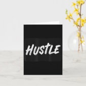 Cool Hustle Emblem For Adults And Kids Kaart (Gele Bloem)