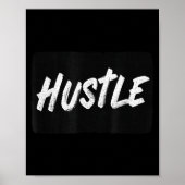 Cool Hustle Emblem For Adults And Kids  Poster (Voorkant)