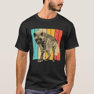 Cool Hyena voor mannen Afrika Dierenzetter R T-shirt