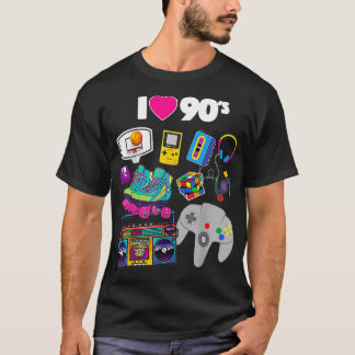 Cool I Heart Love 90x27s T-shirt