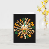 Cool I Love My Cl A Latte Valentines Day Coffee Kaart (Gele Bloem)