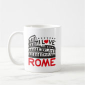Cool I Love Rome Italy Colosseum Travel Koffiemok (Links)
