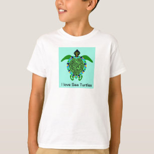 Cool I love Zee TURTLES - Fotografie van zeedieren T-shirt