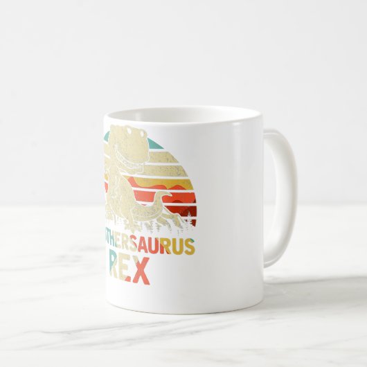 Cool I Raise Tiny Dinosaurs Funny Bearded Pet Koffiemok (Voorkant rechts)