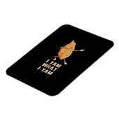 Cool I Yam What I Yam - Funny Dabbing Fan Dancer  Magneet (Linkerzijde)