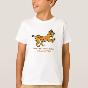 Cool Iberian LYNX- Wildlife - Dierengrafiek - T-shirt