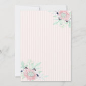 Cool Ice Cream Cactus Striped Verjaardag Kaart (Achterkant)