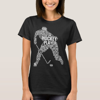 Cool Ice Hockey Art voor mannen Jongen Jongen Ice  T-shirt