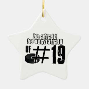 Cool Ice Hockey-design Keramisch Ornament