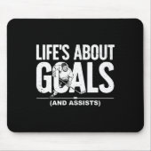 Cool Ice Hockey For Men Women Hockey Lover Goalie  Muismat (Voorkant)