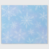 cool icy frozen wrapping paper cadeaupapier (Vlak)