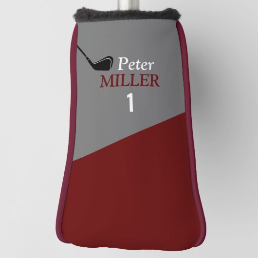 cool identifier voor een golfer golf head cover (Draai 90)
