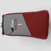 cool identifier voor een golfer golf head cover (Voorkant)