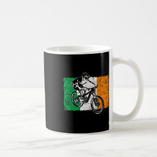 Cool Ierland Vlag Vintage Ierse Vlag Mtb Mountain Koffiemok