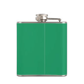 Cool Ierse toast St. Patrick's Day groen & wit Heupfles (Achterkant)