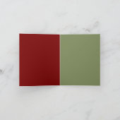 Cool Iguana Christmas  Kaart (Binnen)