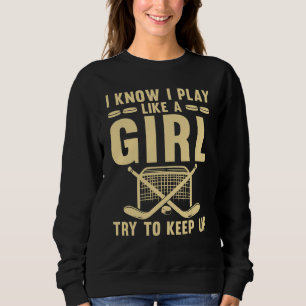 Cool IJshockey voor vrouwen Meisjes veldhockey Tea Trui