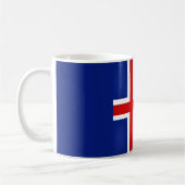 Cool IJsland Flag Koffiemok (Links)