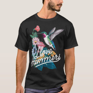 Cool Ik Hou Van Kolibries Colibri Kolibrie Vintage T-shirt