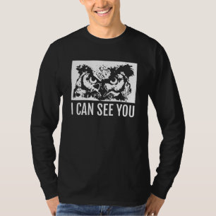 Cool ik kan je zien opzwepen t-shirt