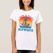 Cool Ik run een strak scheepswrak-idioom T-shirt (Voorkant)