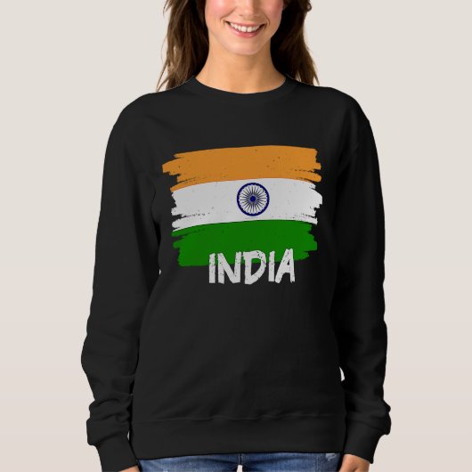 Cool India Flag Trui (Voorkant)