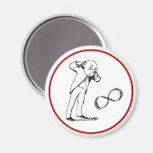 Cool Infinity Symbol Philosophical Magnet (Voorkant / Achterkant)